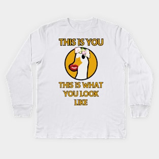 Duck Off Kids Long Sleeve T-Shirt